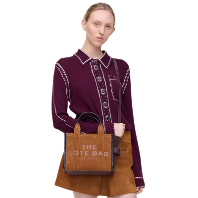 THE SUEDE SMALL TOTE BAG